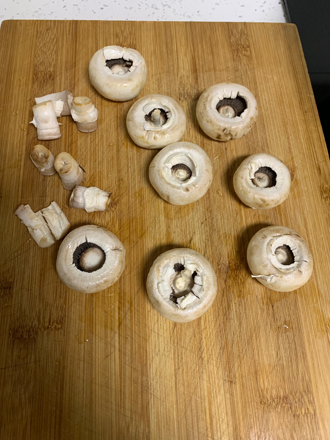 原味烤口蘑㊙️吃出海鲜味