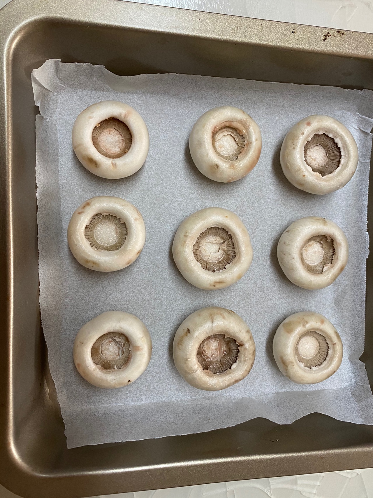 原味烤蘑菇