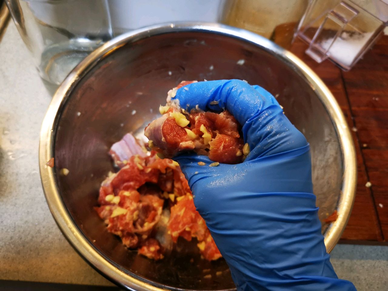 原汁原味的魅力→蒜蓉蒸排骨