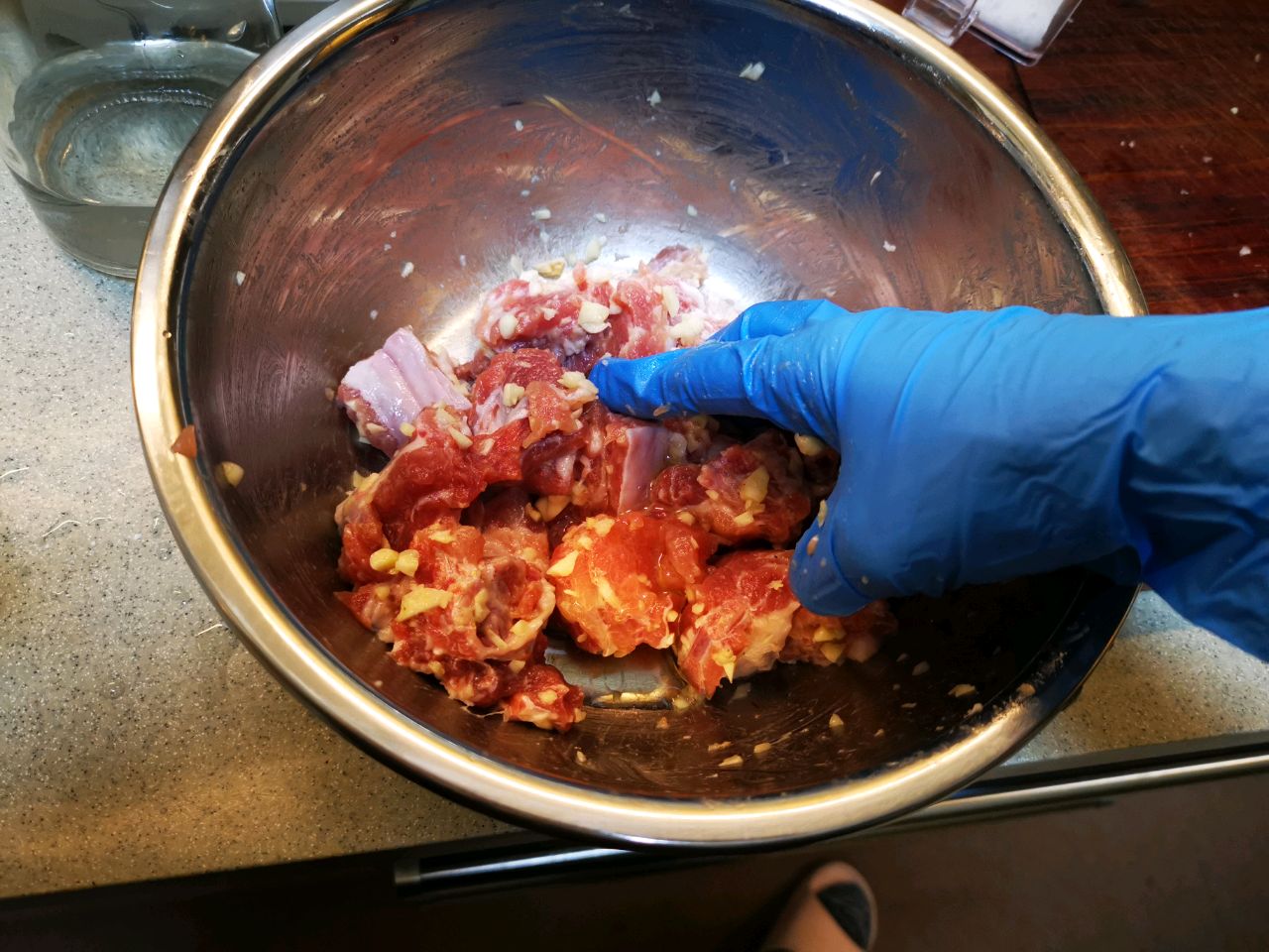 原汁原味的魅力→蒜蓉蒸排骨