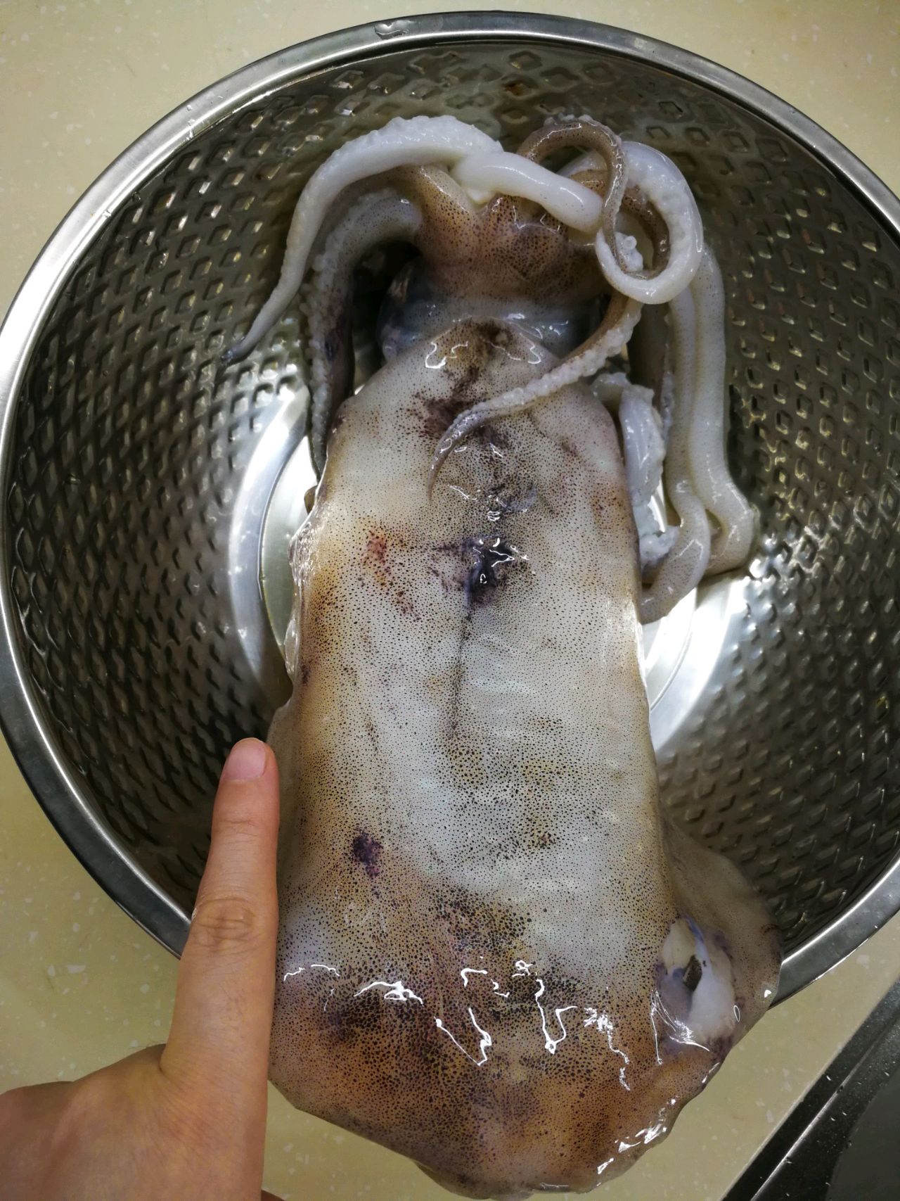 原汁原味的香芹爆鱿鱼