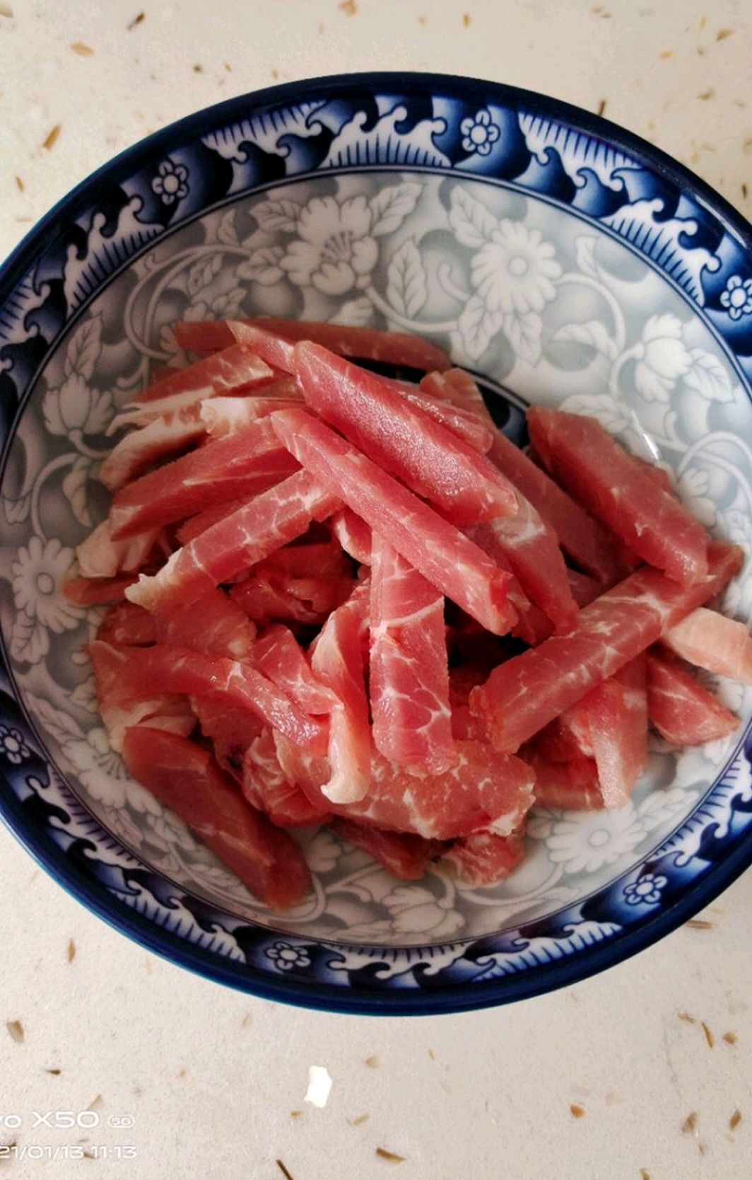芸豆丝炒肉