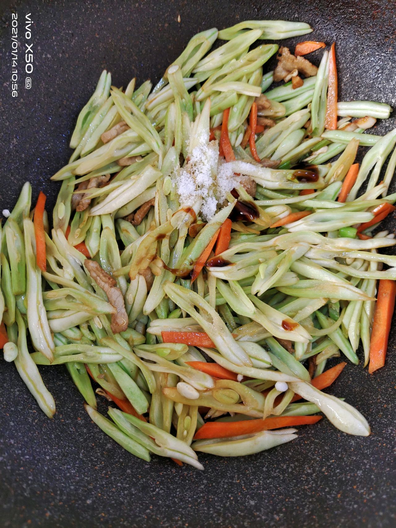 芸豆丝炒肉