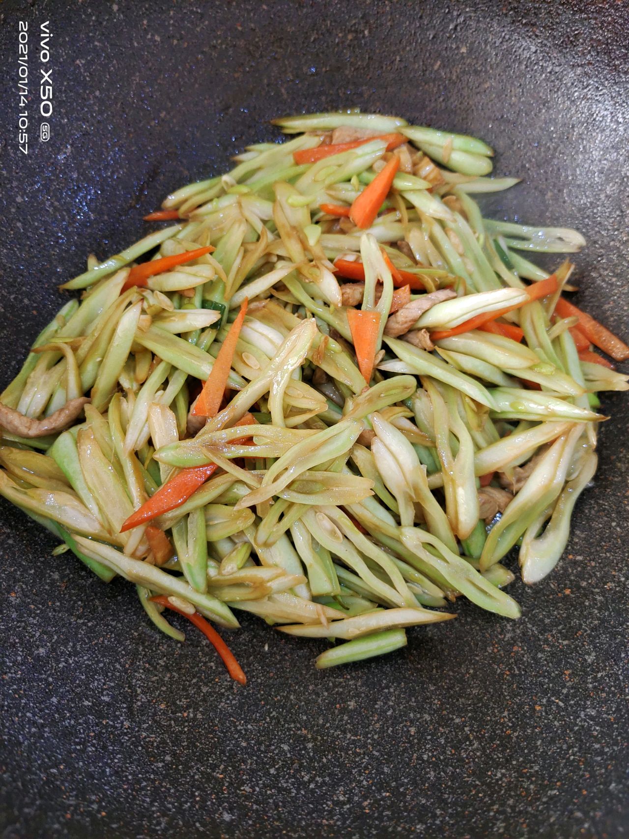 芸豆丝炒肉