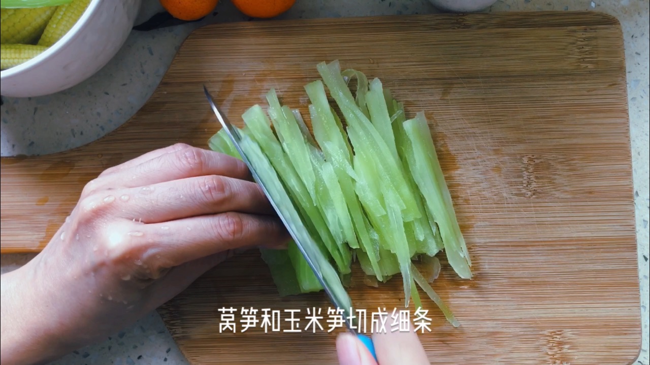 杂拌虾仁