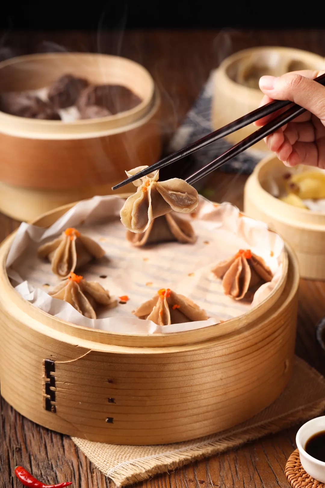 杂粮饺子宴，鲜嫩多汁，怎么吃都不腻！