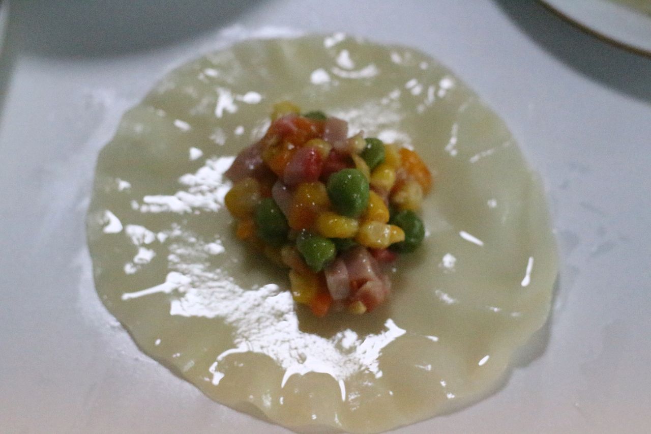 杂蔬福袋烧卖