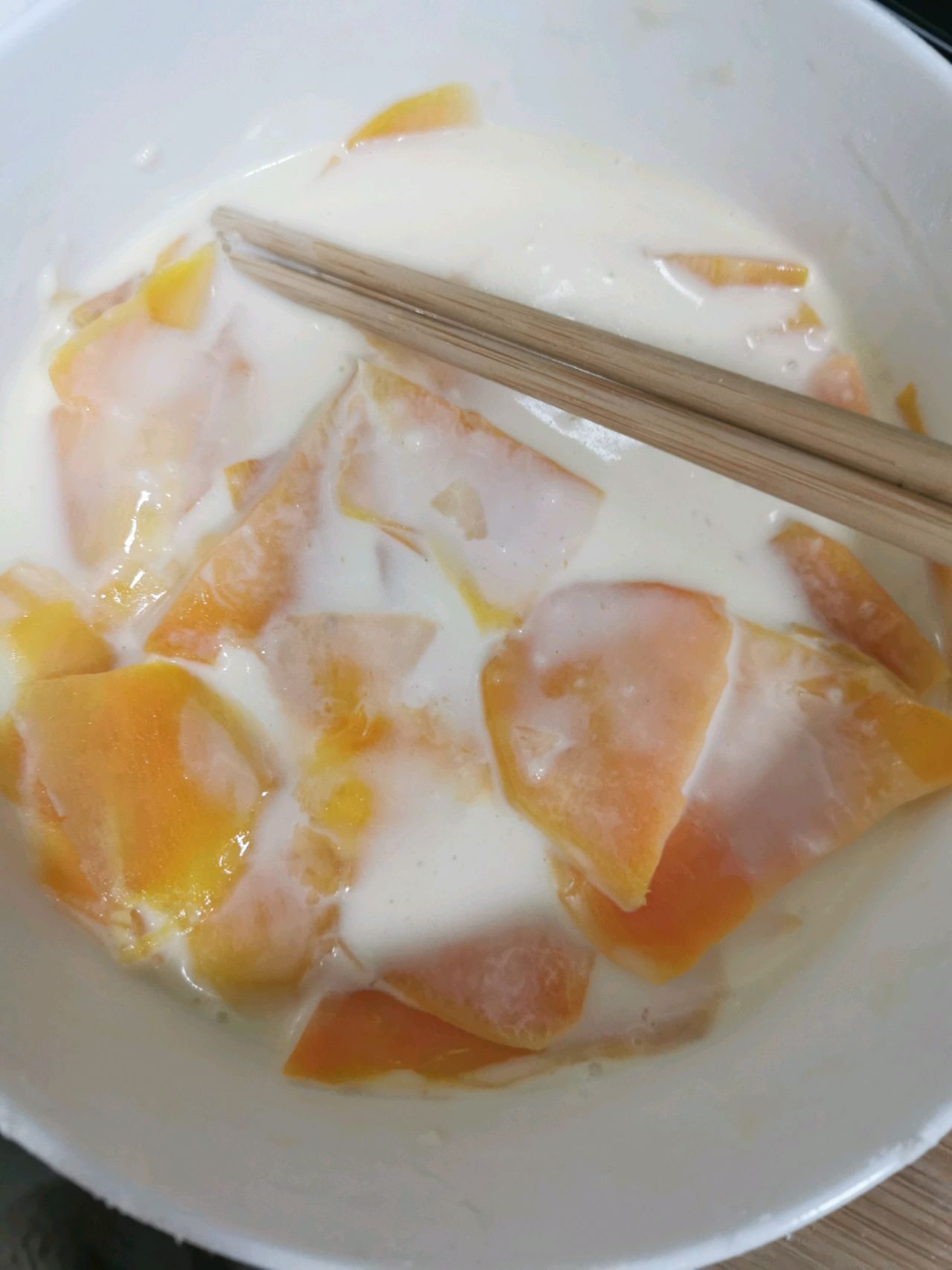 早餐光波烤红薯千层面包
