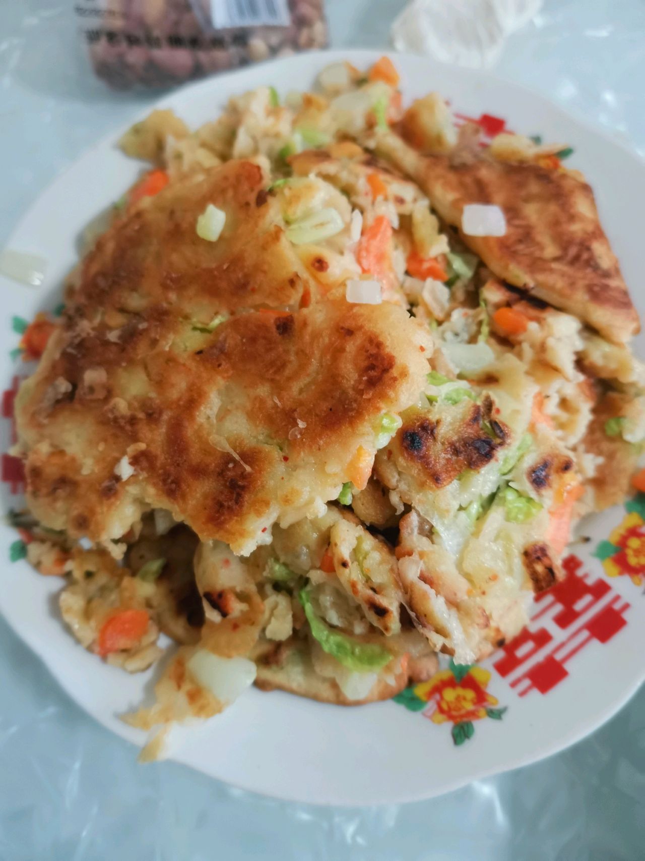 早餐懒油饼