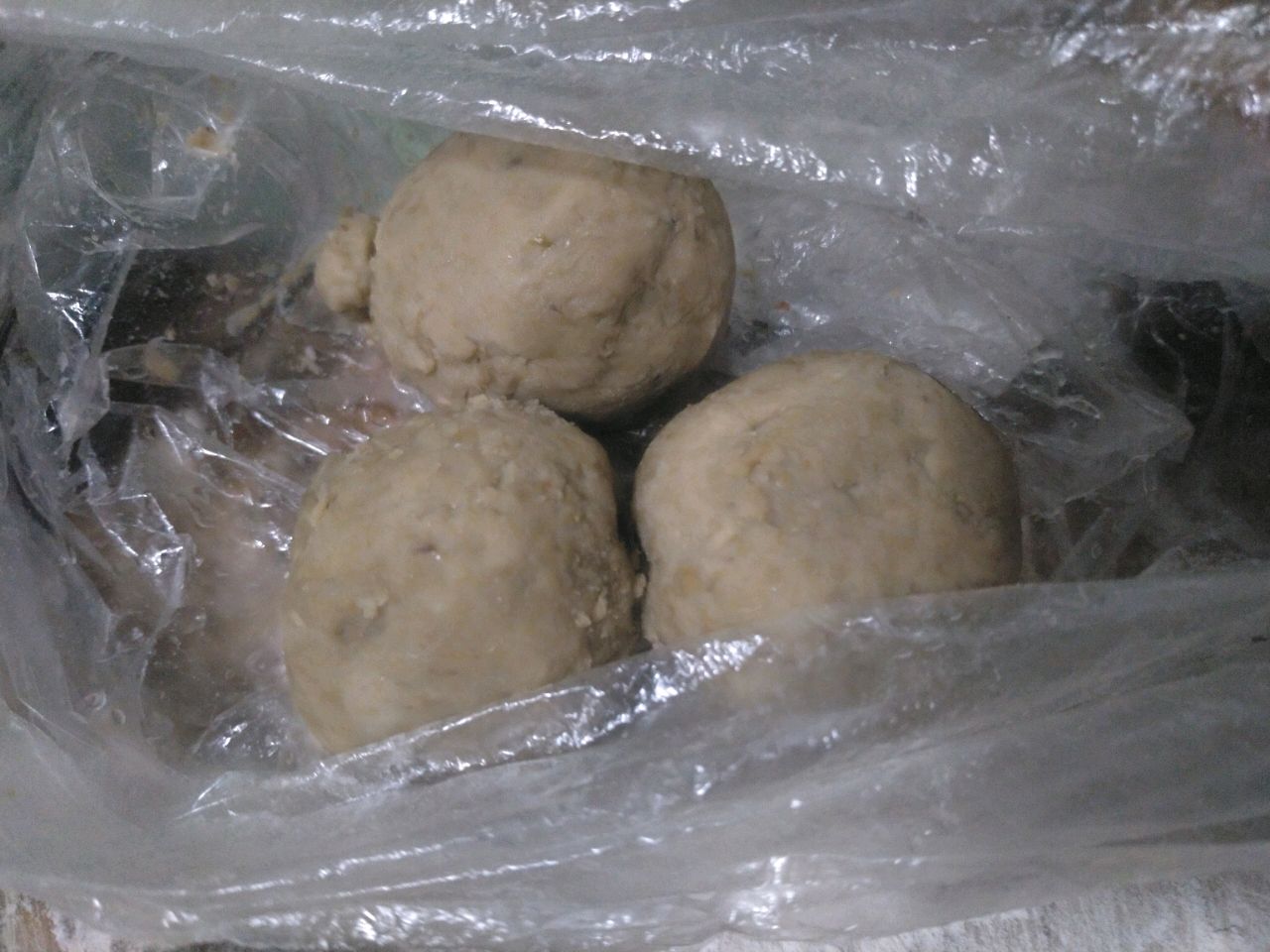 早餐～绿豆包子