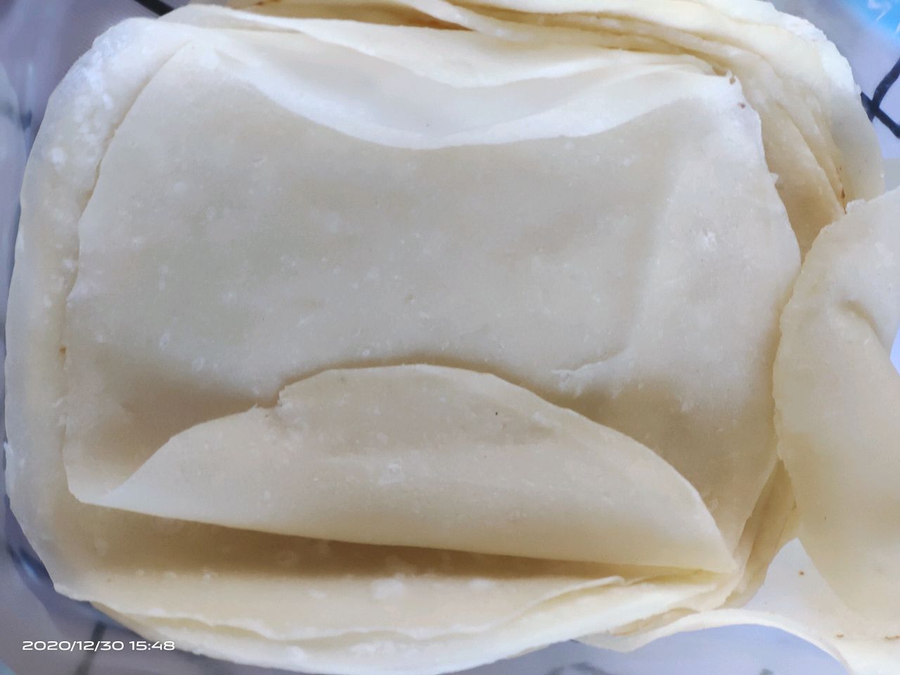 早餐～面皮+馅～煎