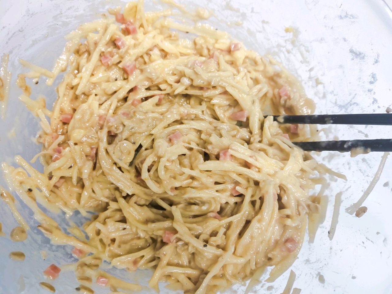 早餐燕麦鸡蛋土豆饼