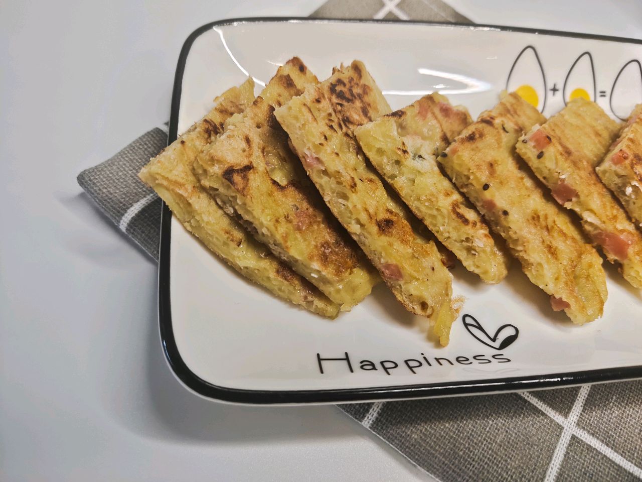 早餐燕麦鸡蛋土豆饼