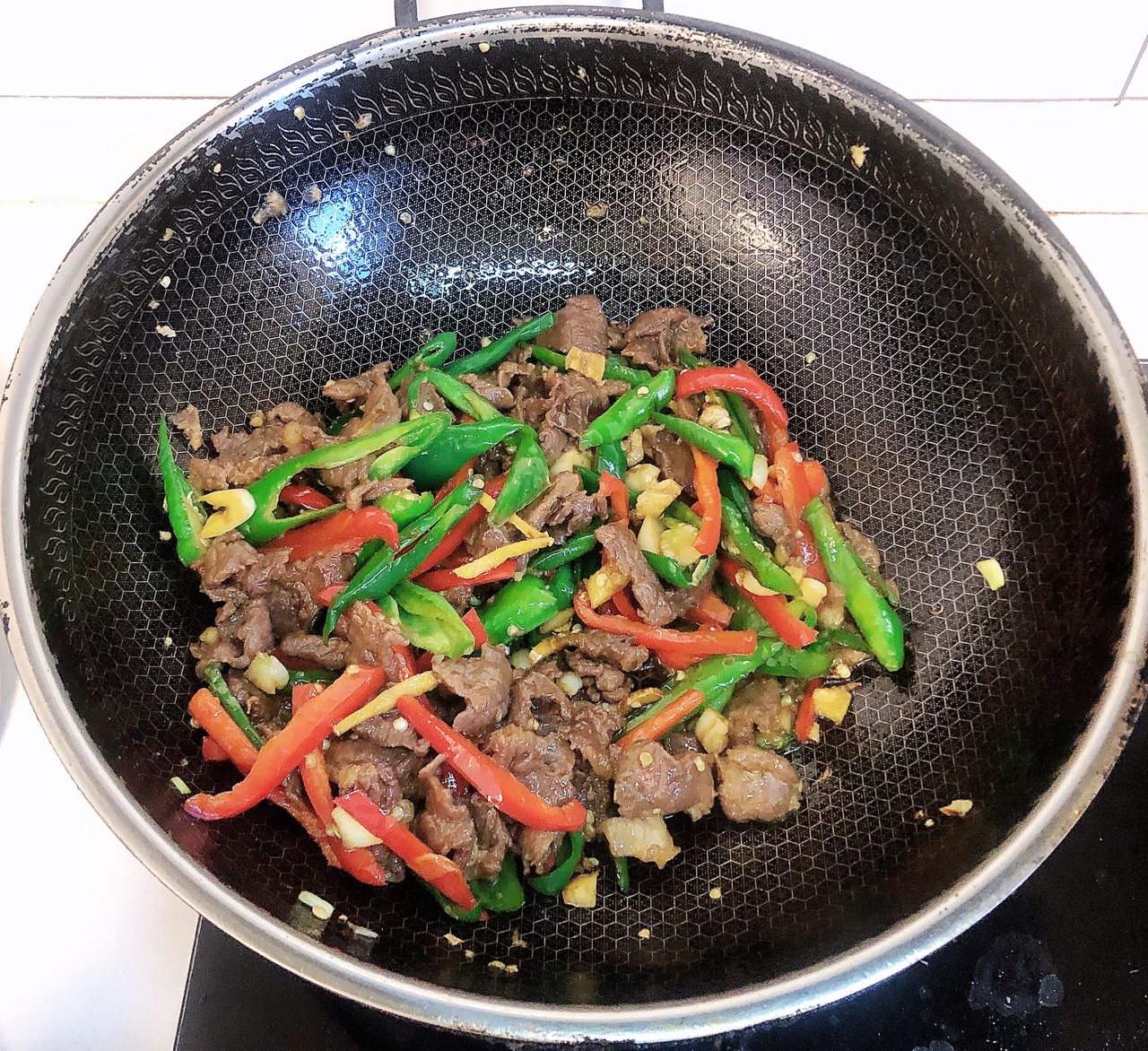 怎么也炒不老的辣椒爆牛肉