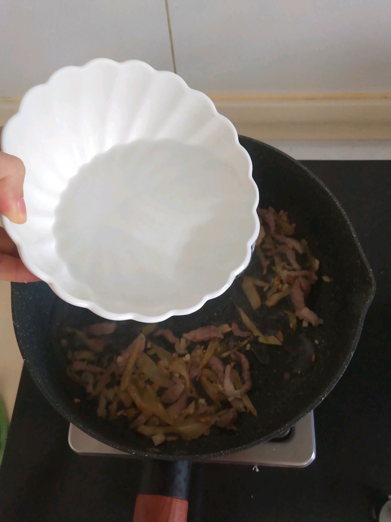 榨菜肉丝面
