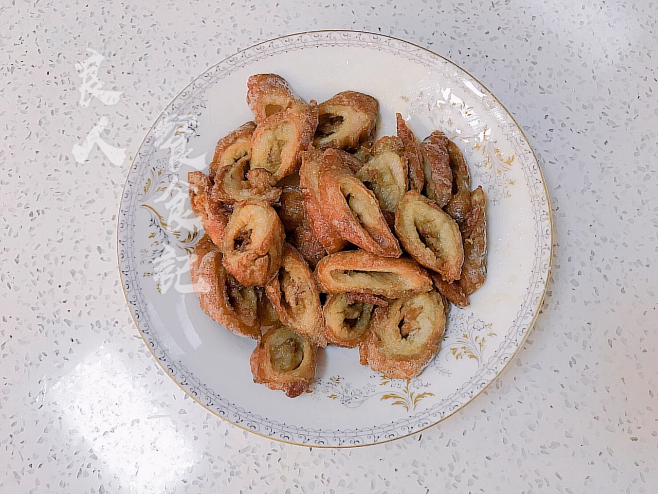 【炸大肠】酥香！酒店的标准美味！
