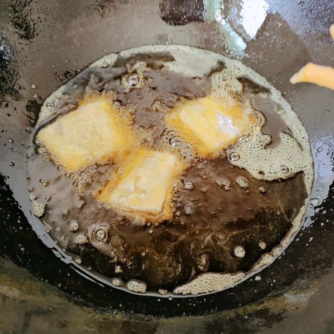 炸带鱼（不易蜕皮）