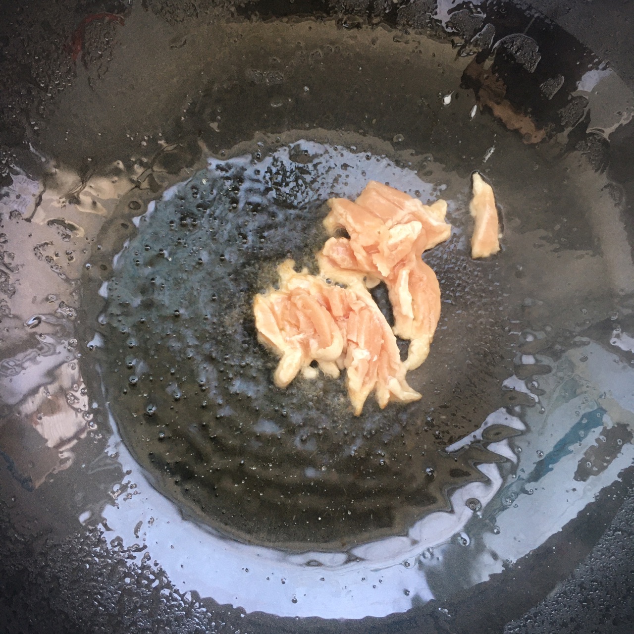 炸豆腐炒苦瓜