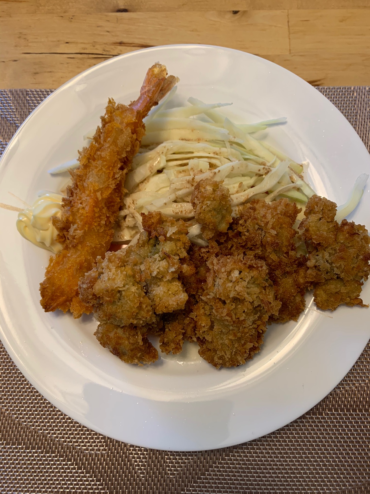 炸海蛎子餐