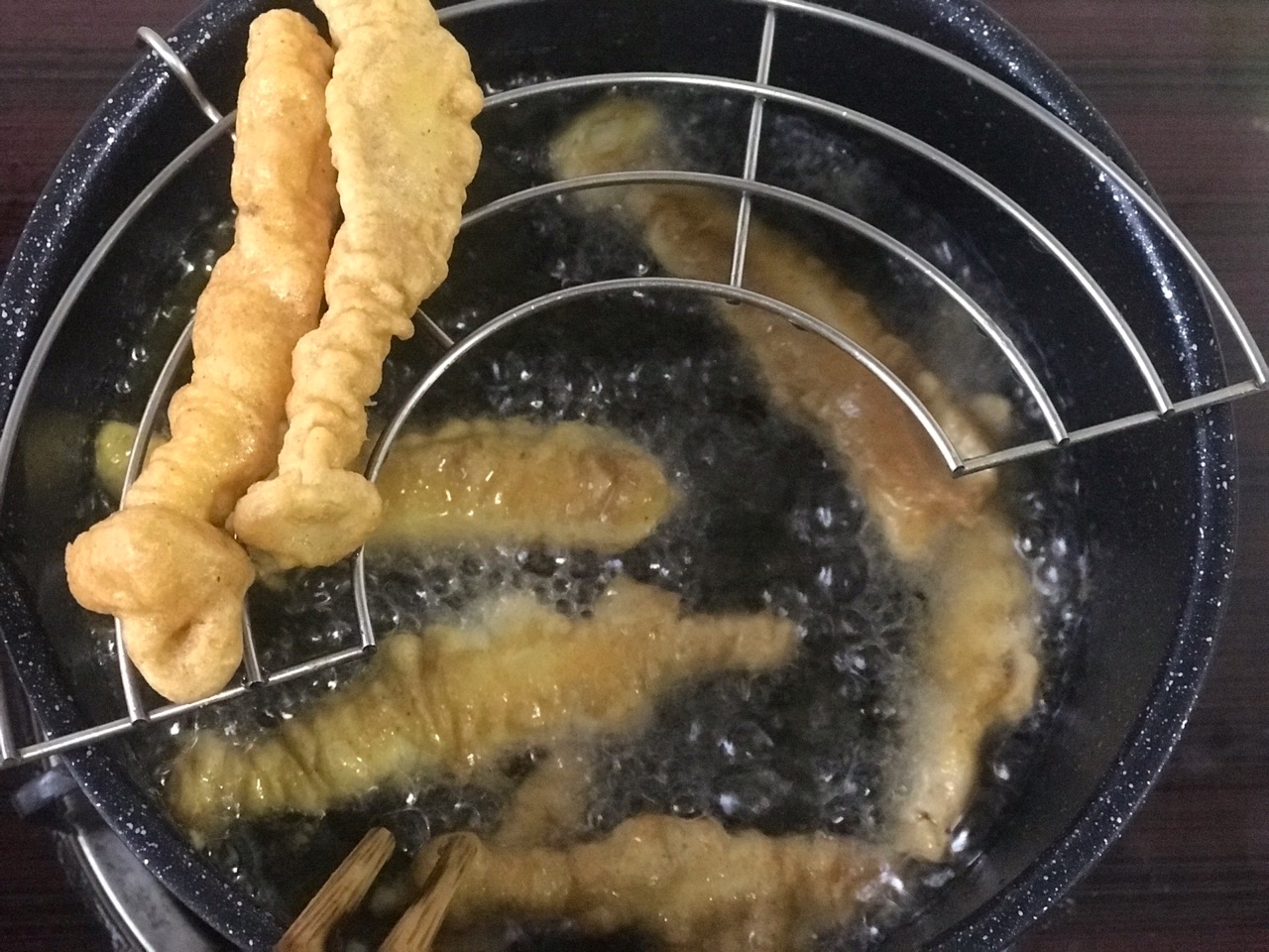 炸海鲜菇