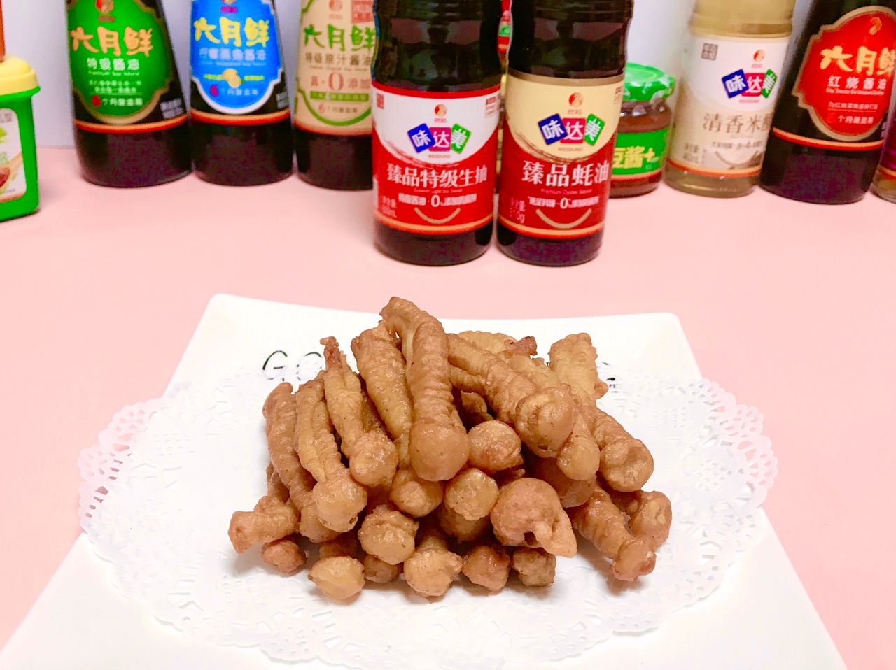 炸海鲜菇
