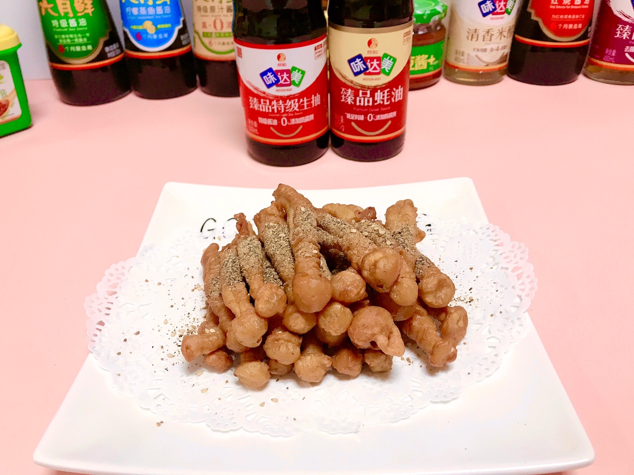 炸海鲜菇