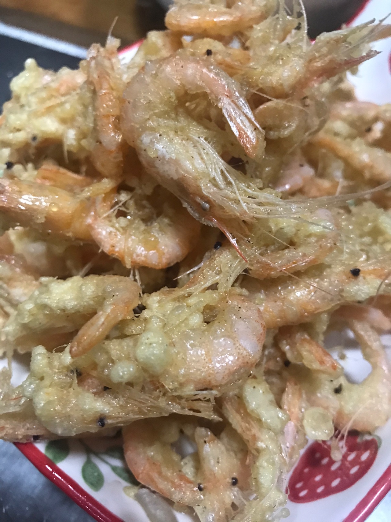 炸河虾