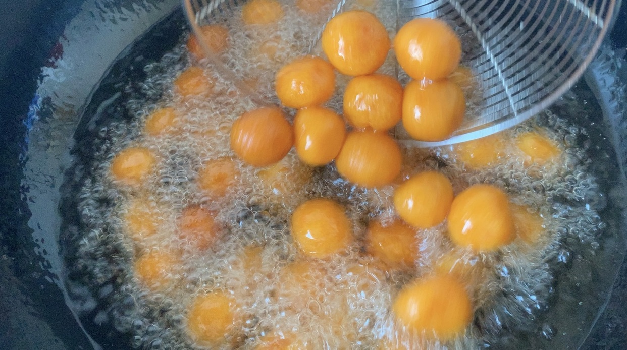 炸红薯丸子