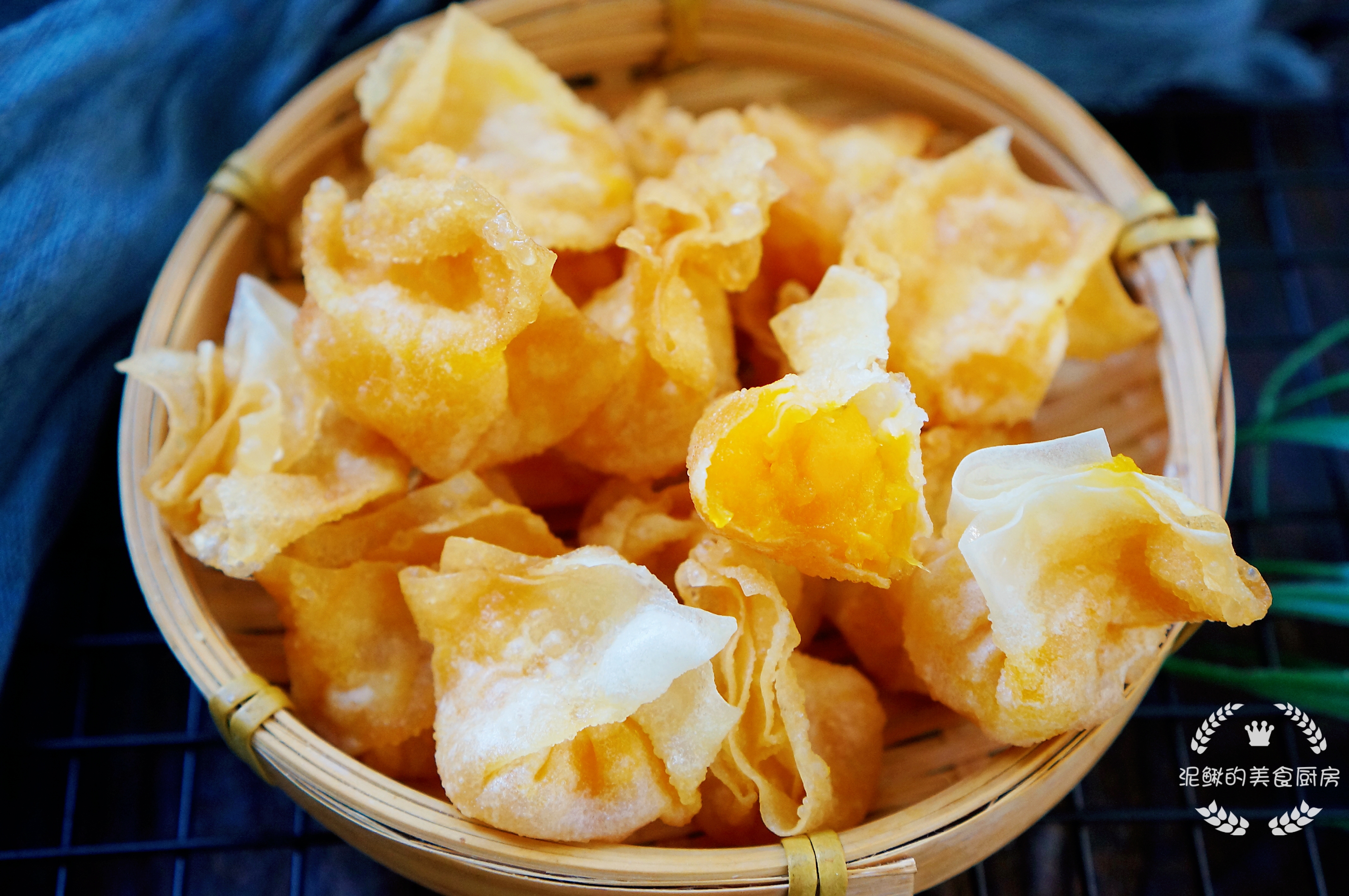 炸红薯馅馄饨
