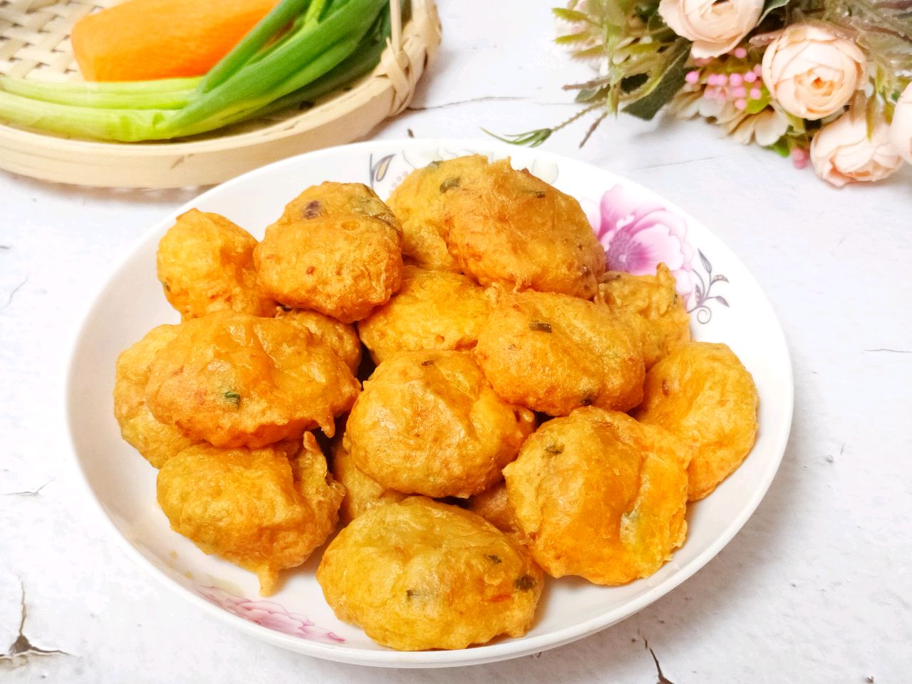 炸胡萝卜丸子