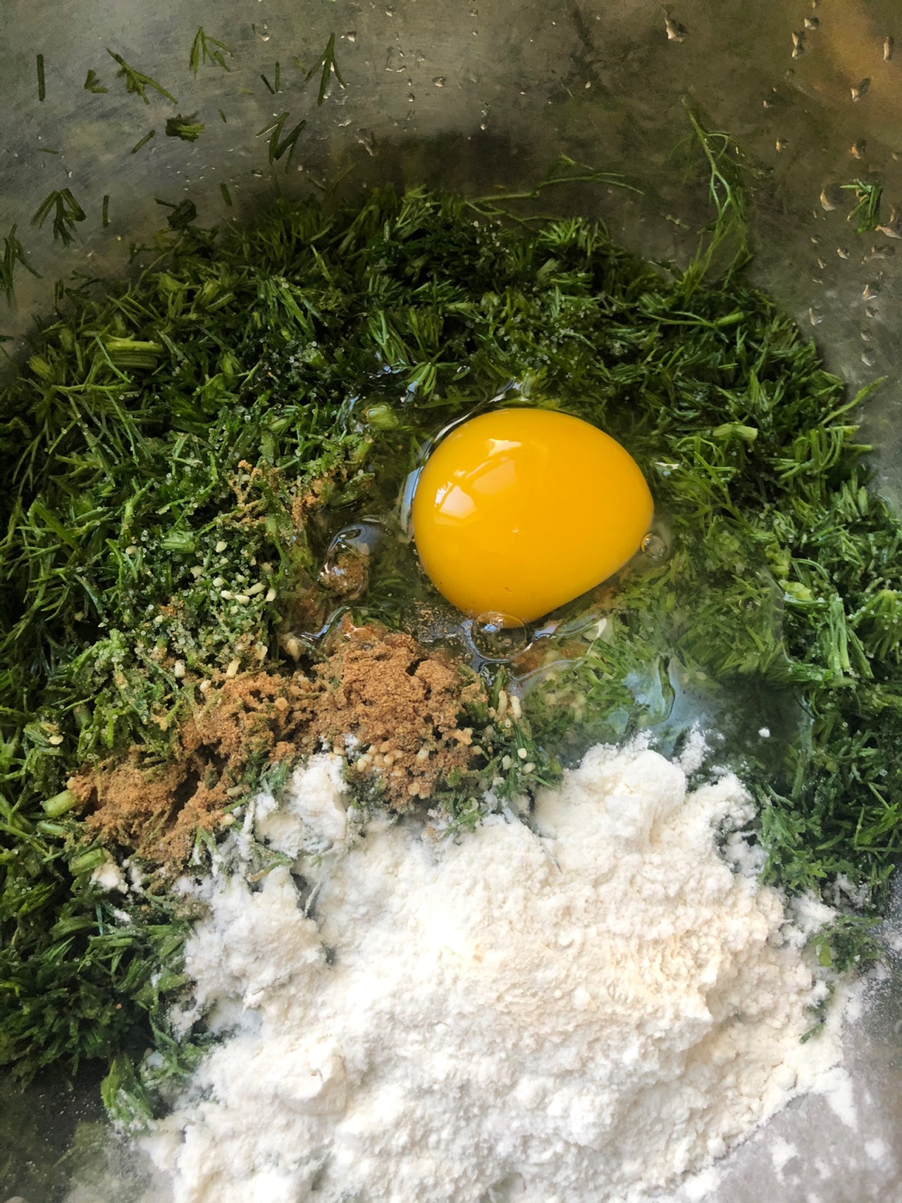 炸茴香丸子