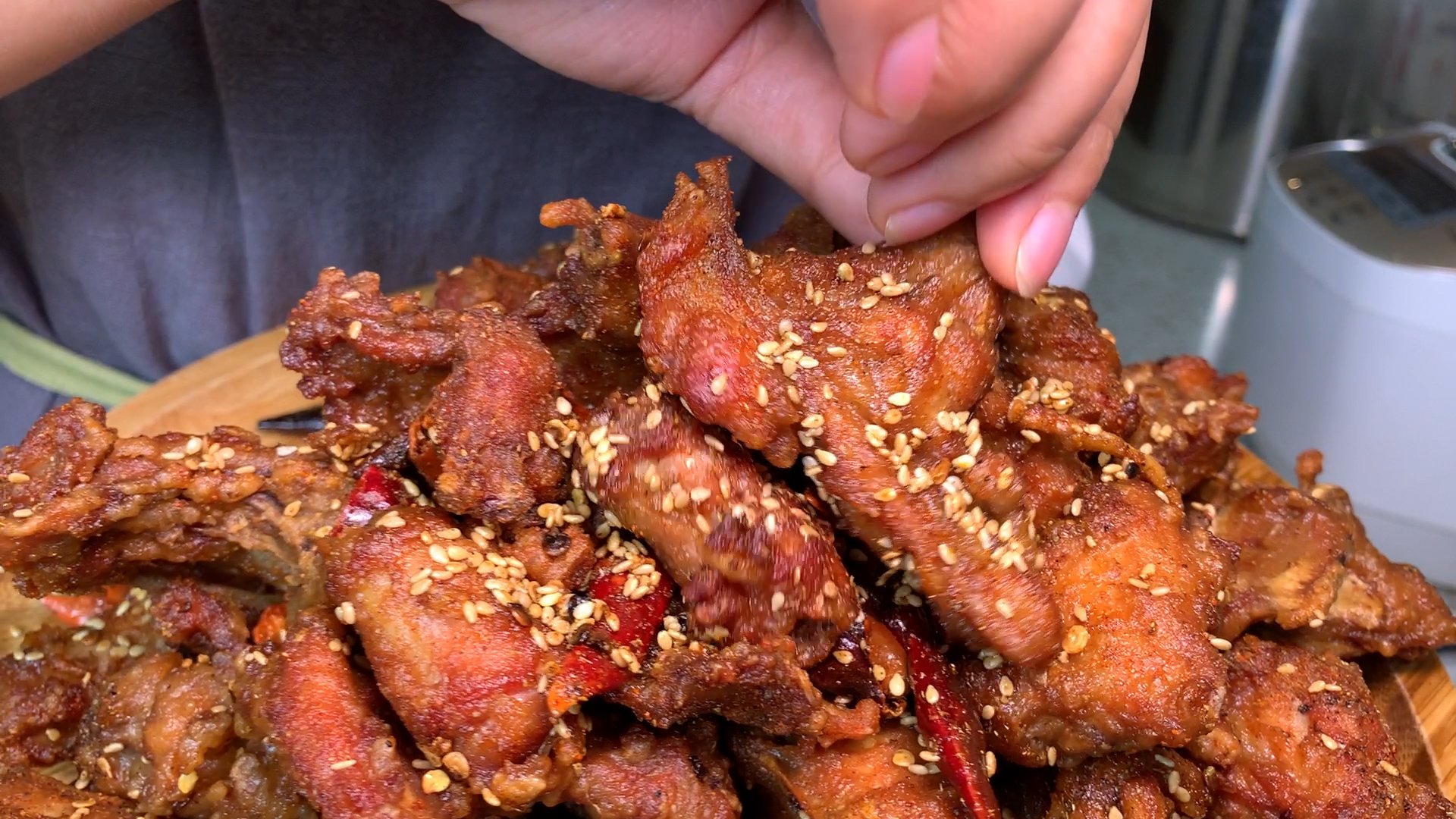 炸鸡架