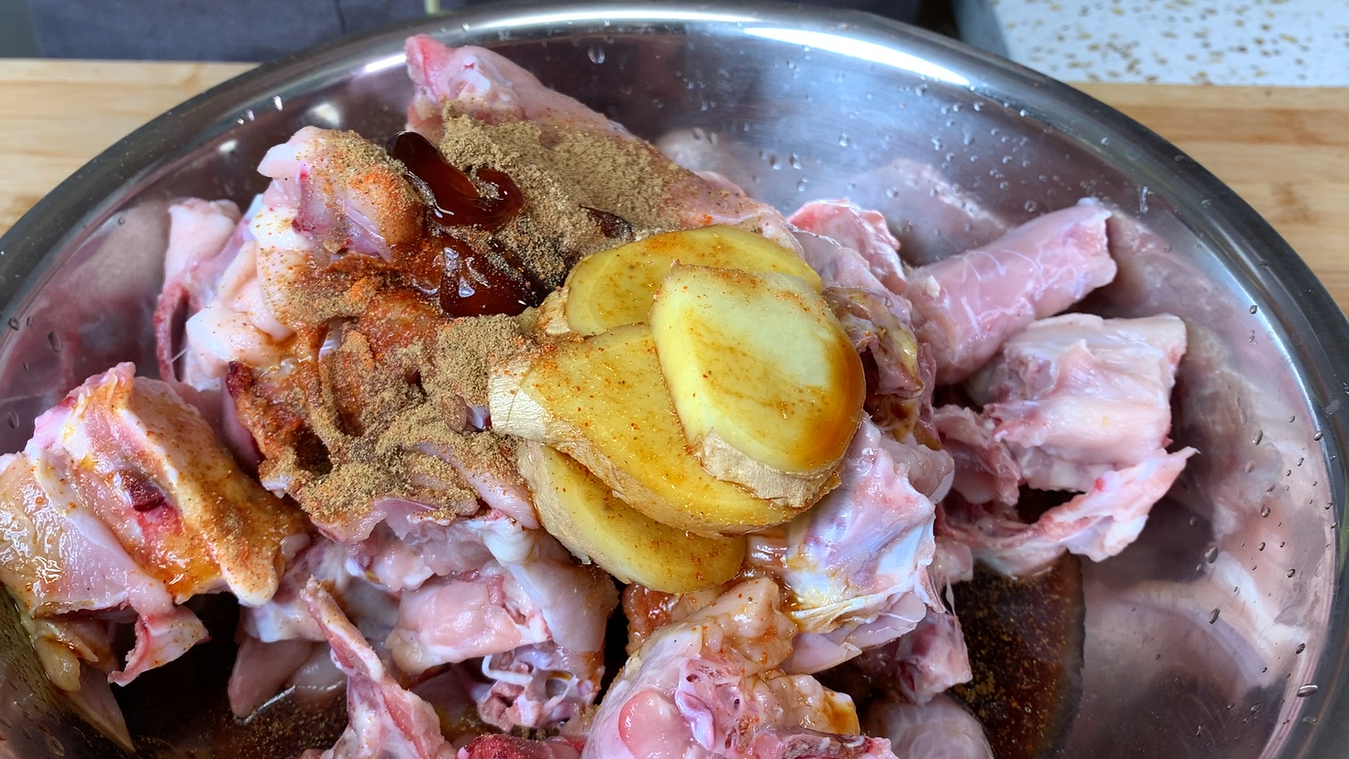 炸鸡架