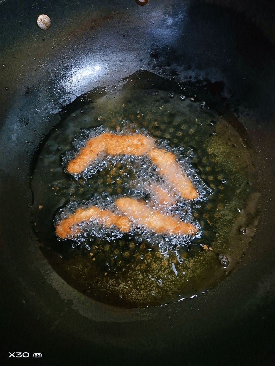 炸鸡柳，路边美食
