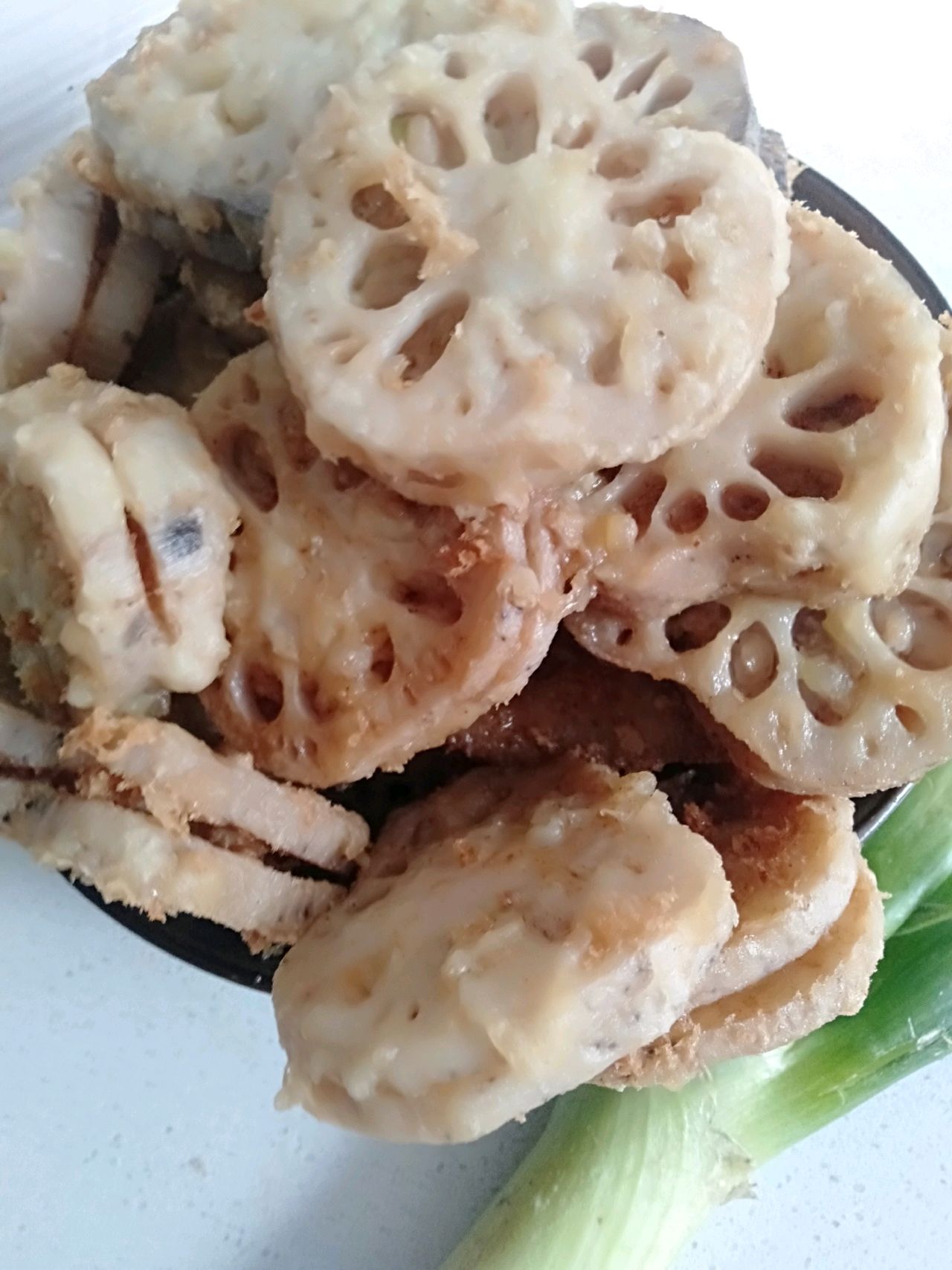炸莲藕肉盒