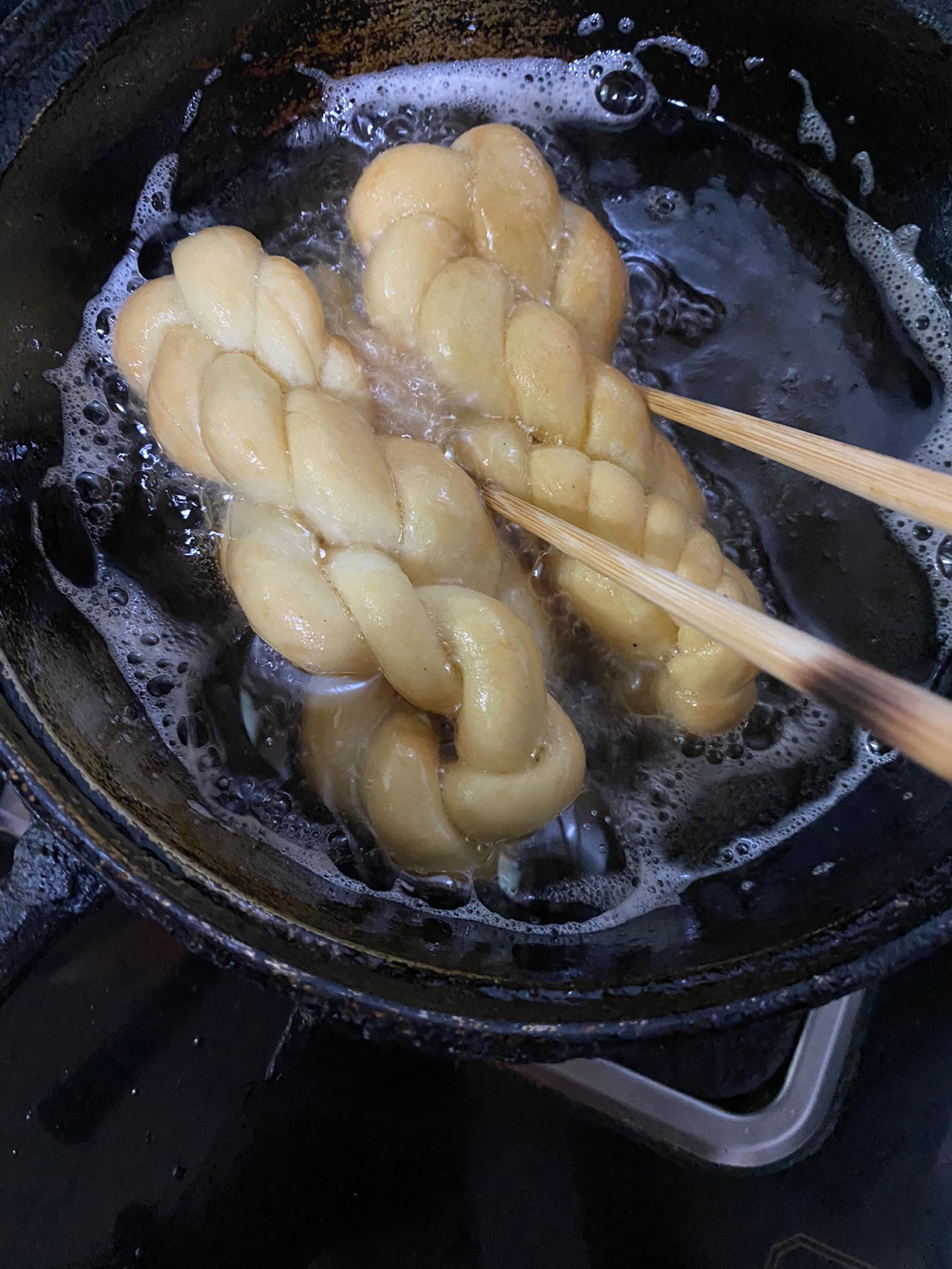 ～炸麻花