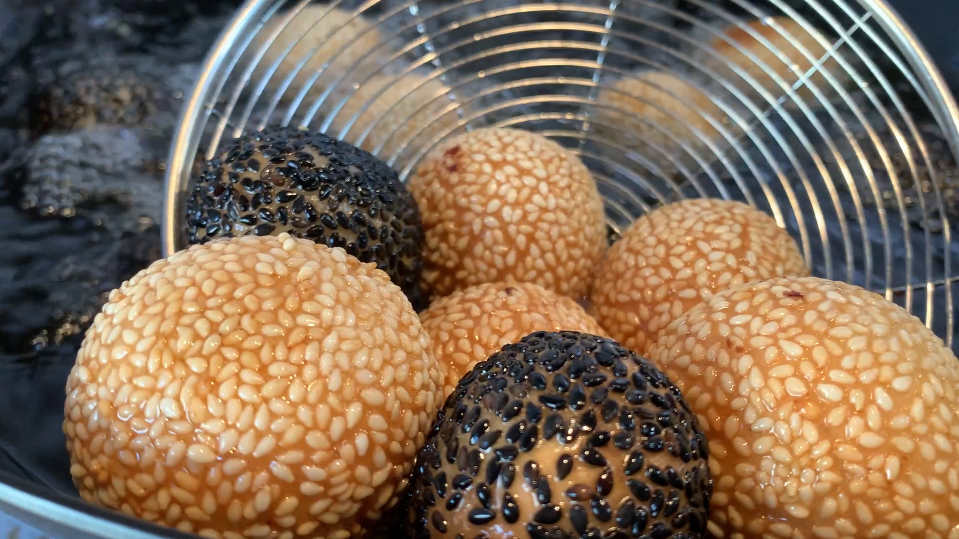 炸麻团