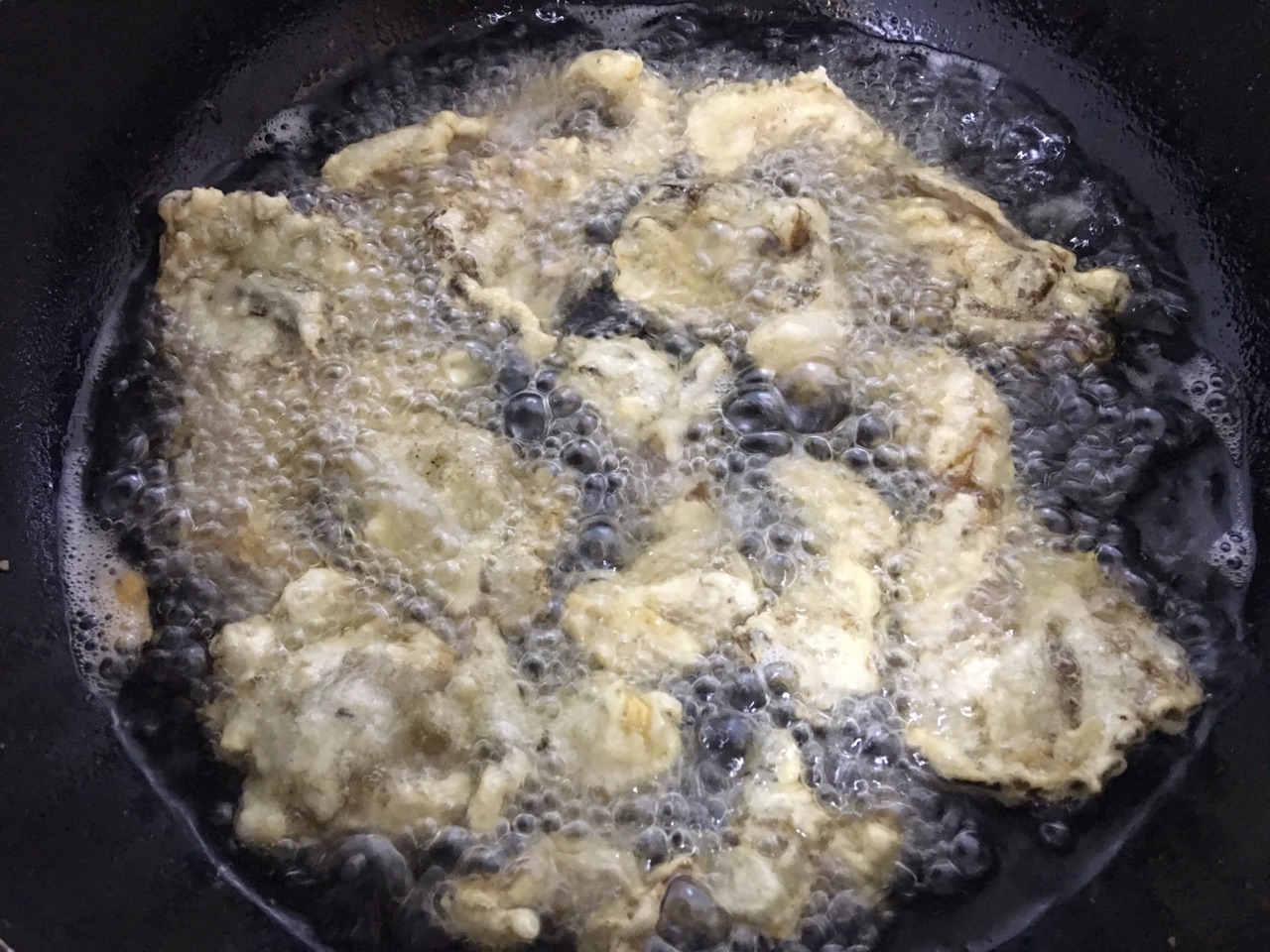 炸蘑菇（孜然沾料）