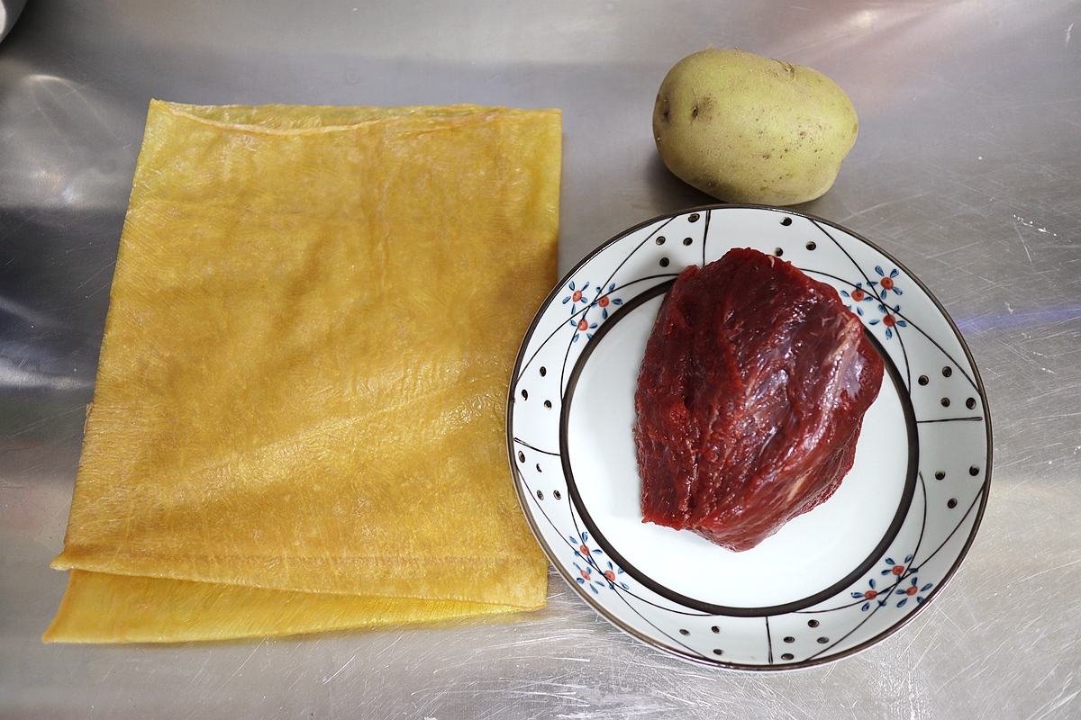 炸松肉