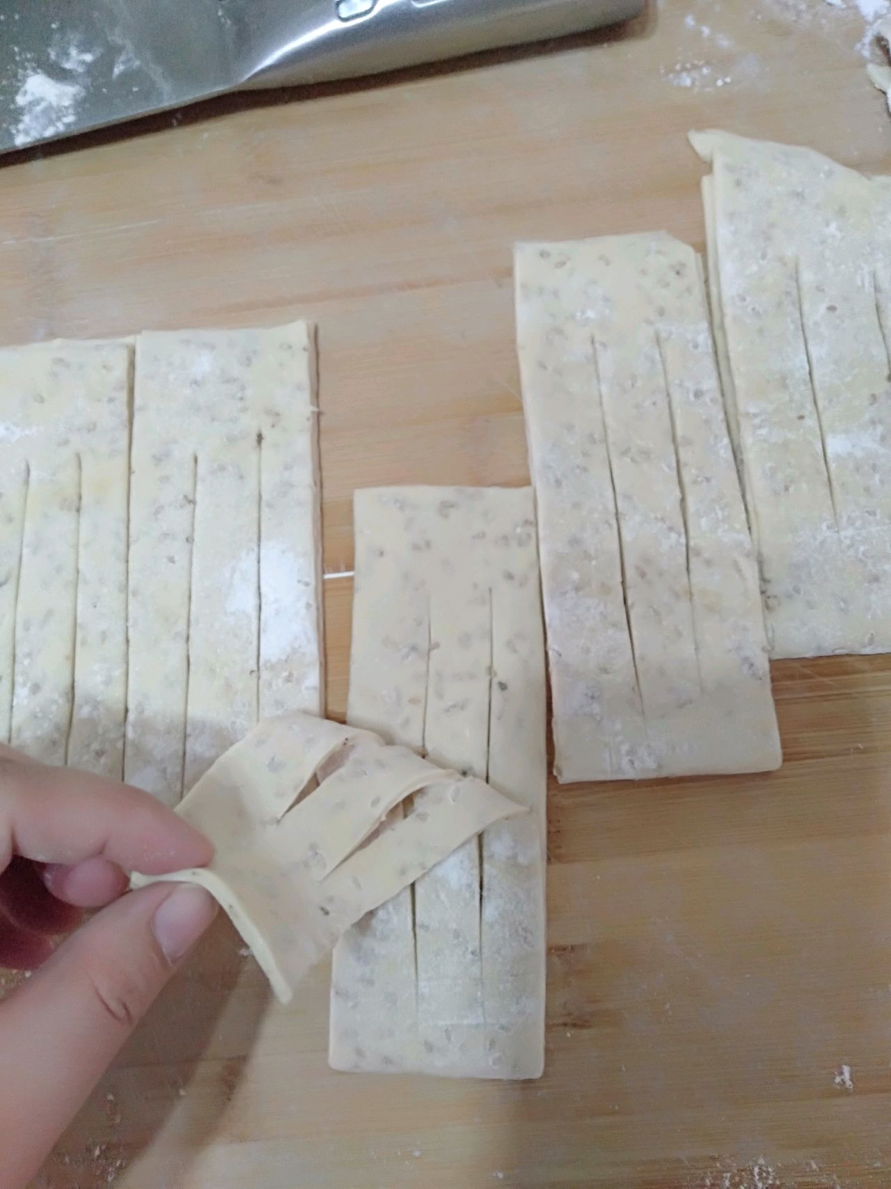 炸芝麻果子酥脆香