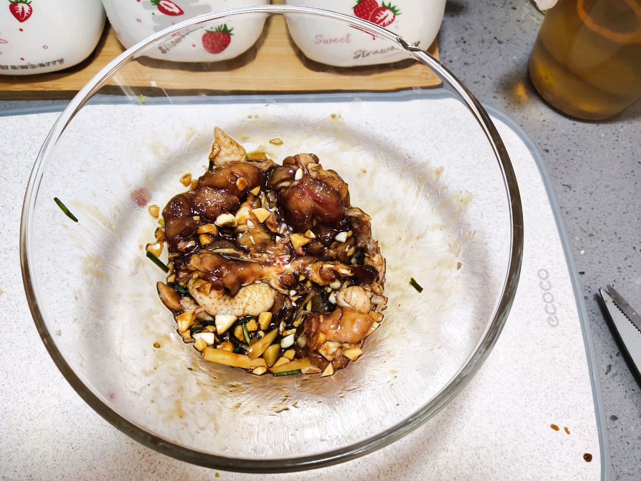 照烧鸡排饭