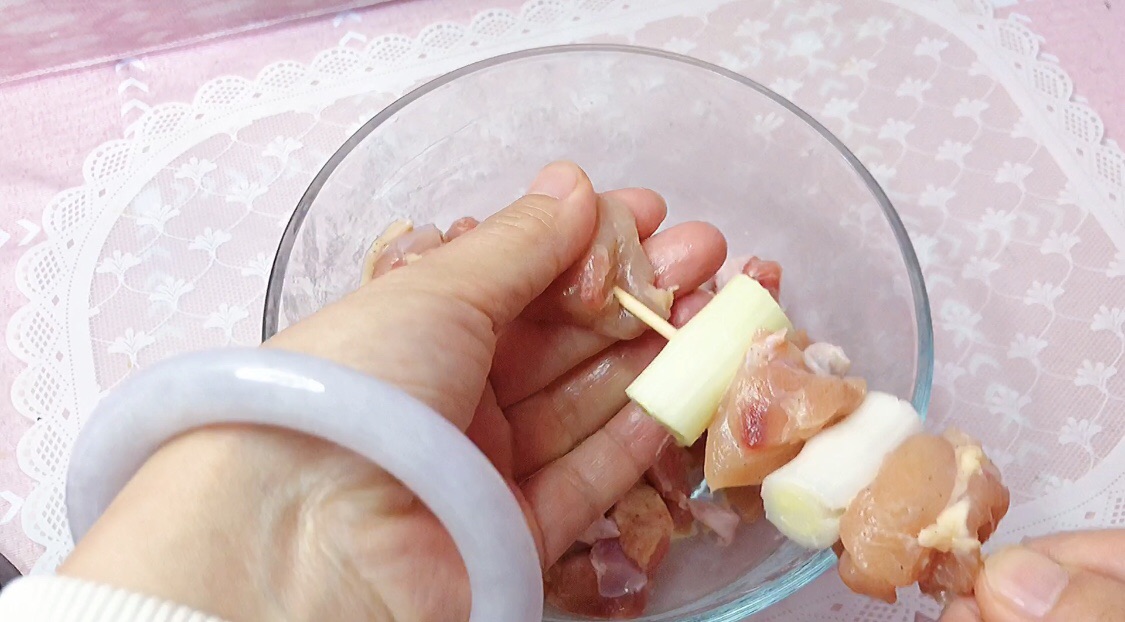 照烧鸡肉串