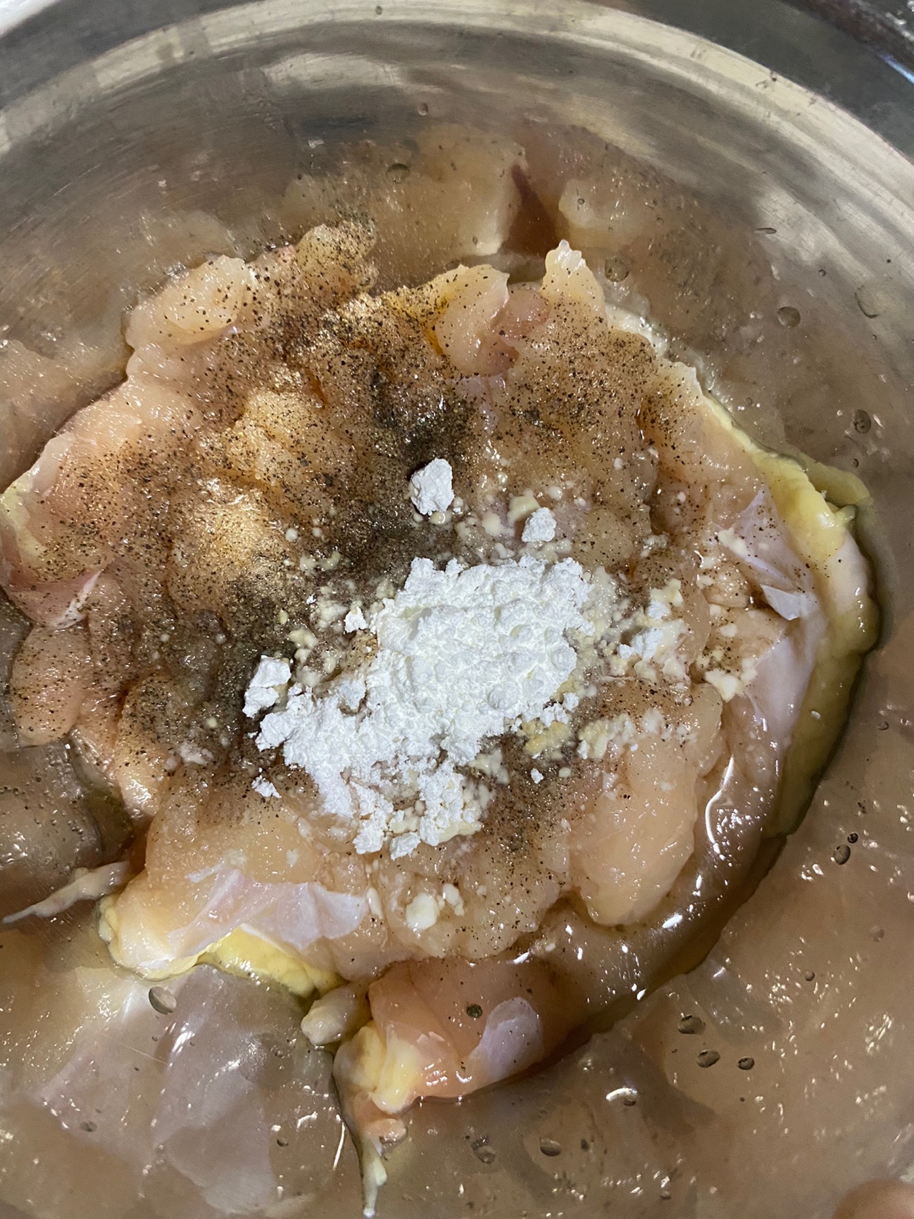 照烧鸡肉杂粮饭