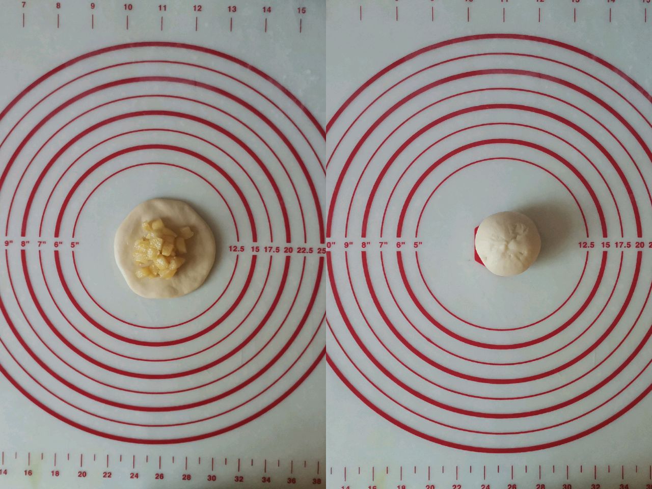 ㊙️真的有苹果的平安果面包