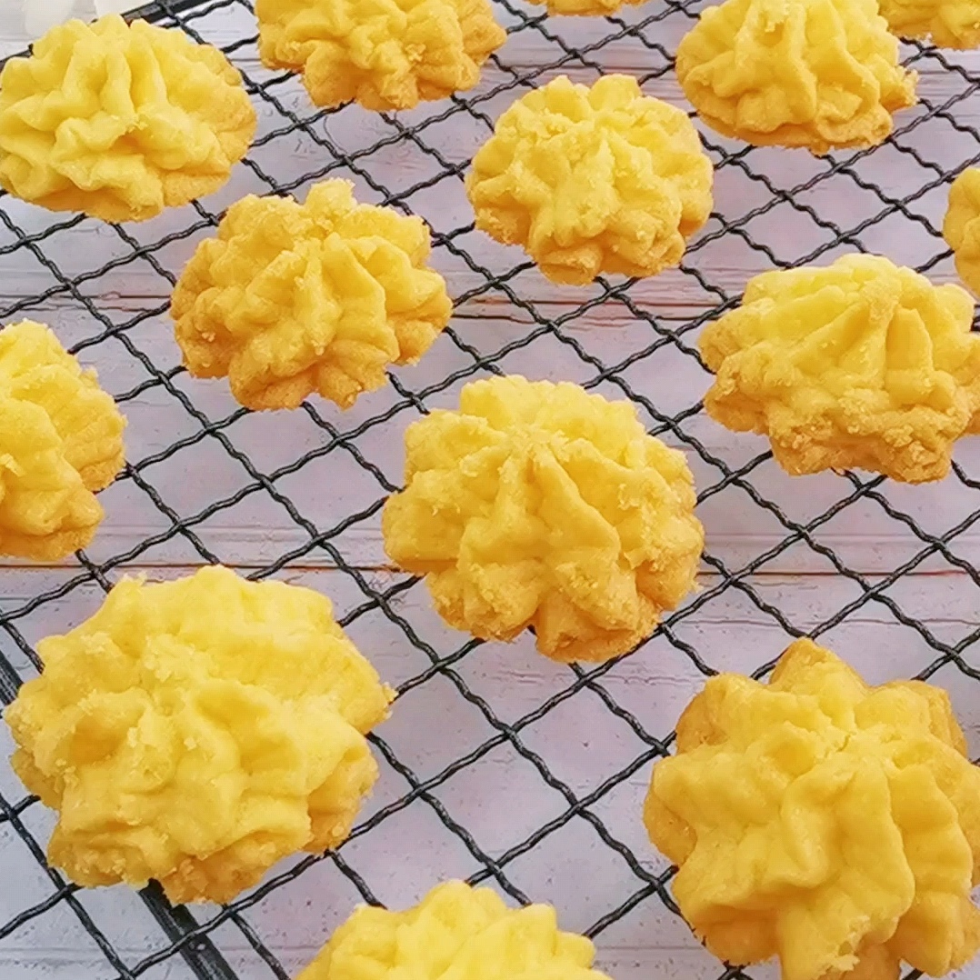 珍妮曲奇 黄油曲奇 简单超详细配方  酥到掉渣