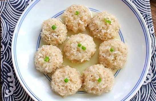珍珠糯米鲜肉丸