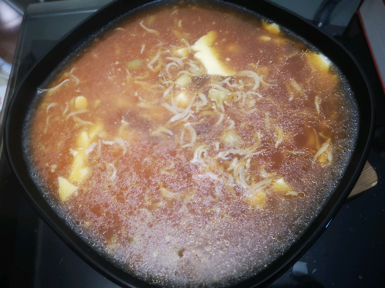 蒸豆腐鸡蛋