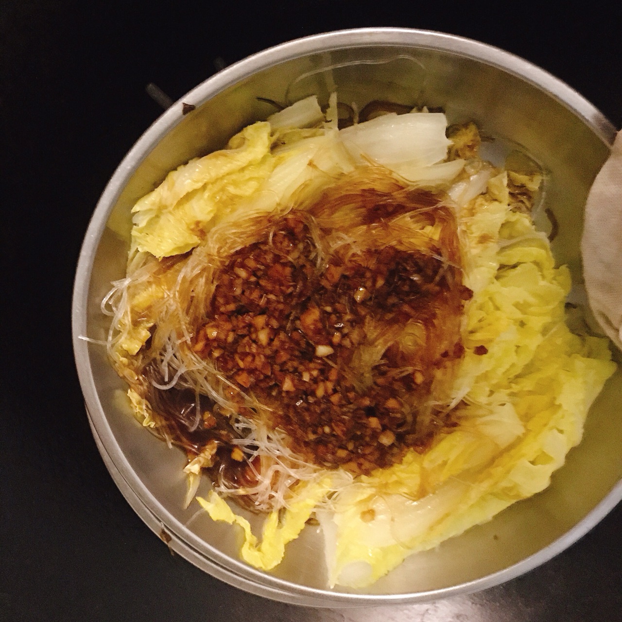 蒸粉丝娃娃菜
