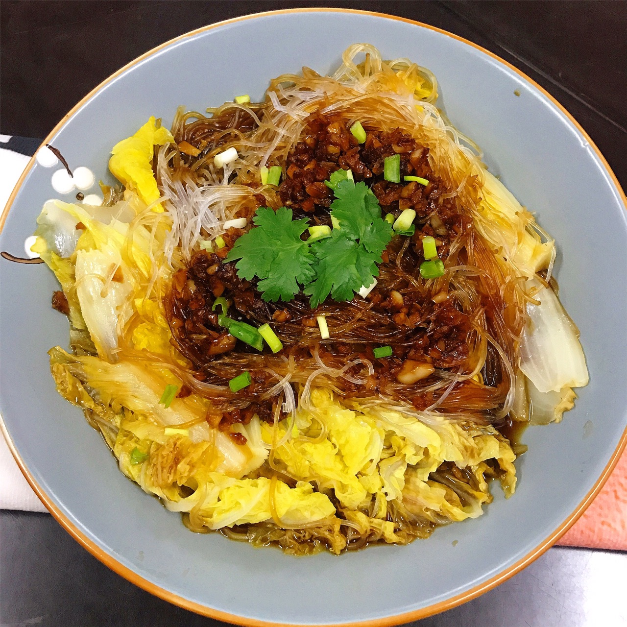 蒸粉丝娃娃菜