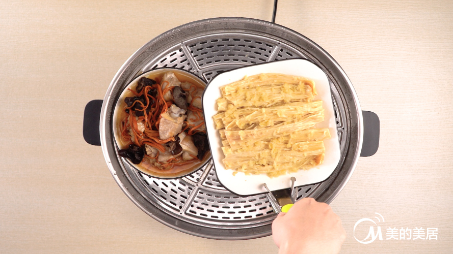 蒸鸡支竹套餐